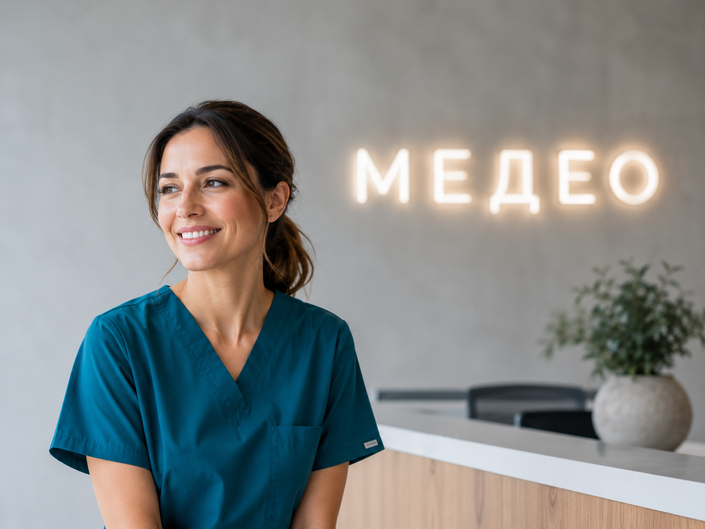 Врач медицинского центра «Медео»